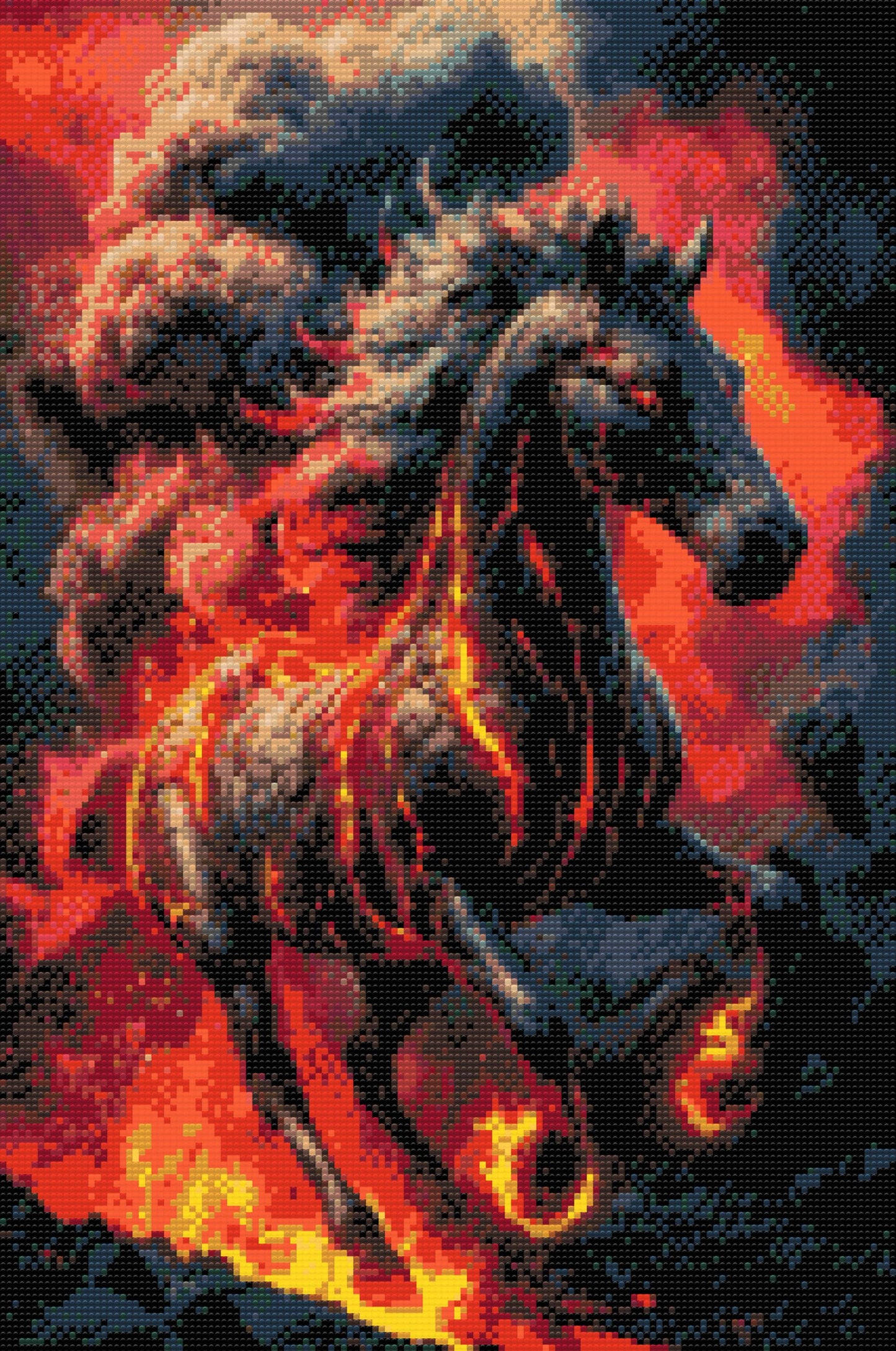 Diamond Painting - Djævelens hest