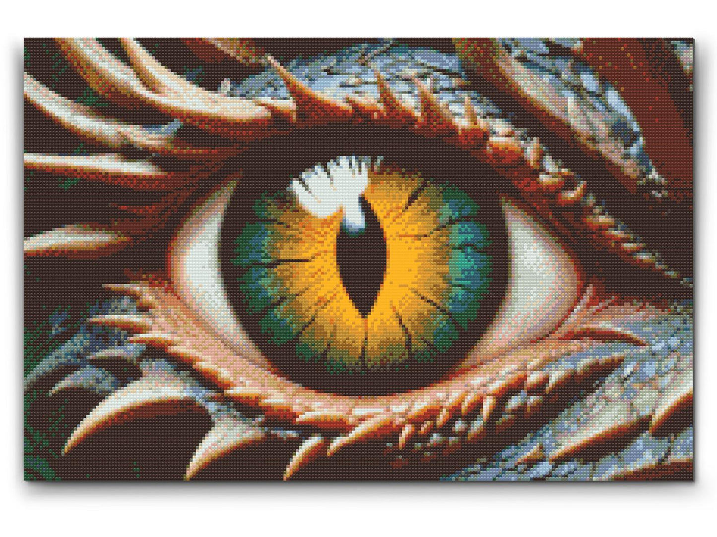 Diamond Painting - Drageøje