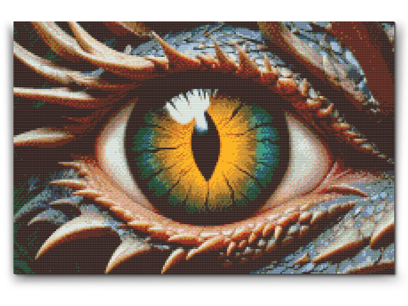 Diamond Painting - Drageøje