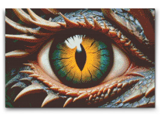 Diamond Painting - Drageøje