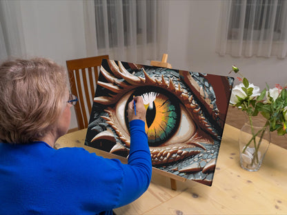 Paint by Numbers - Drageøje
