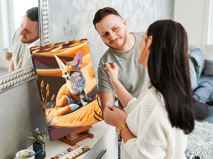 Paint by Numbers - Fennekræv