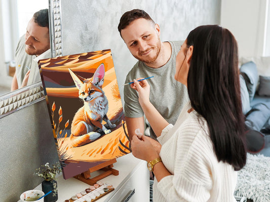 Paint by Numbers - Fennekræv