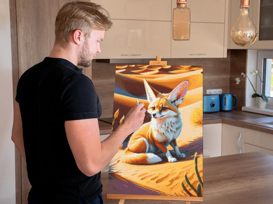 Diamond Painting - Fennekræv
