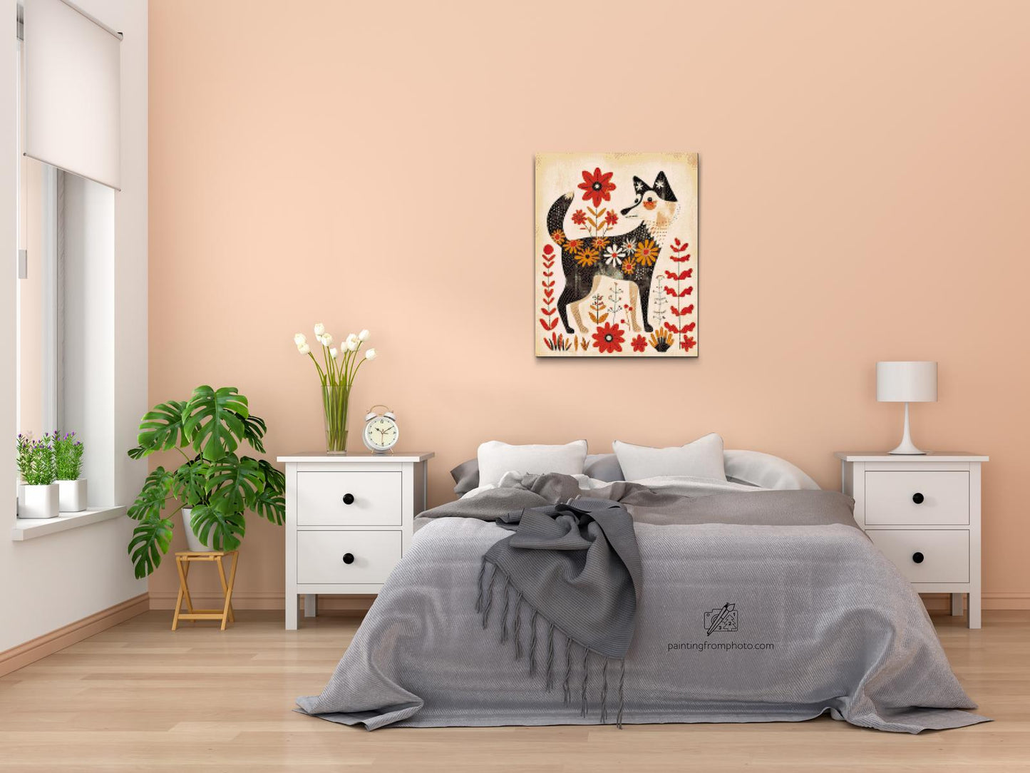 Diamond Painting - Nordisk folkekunst - Ræv