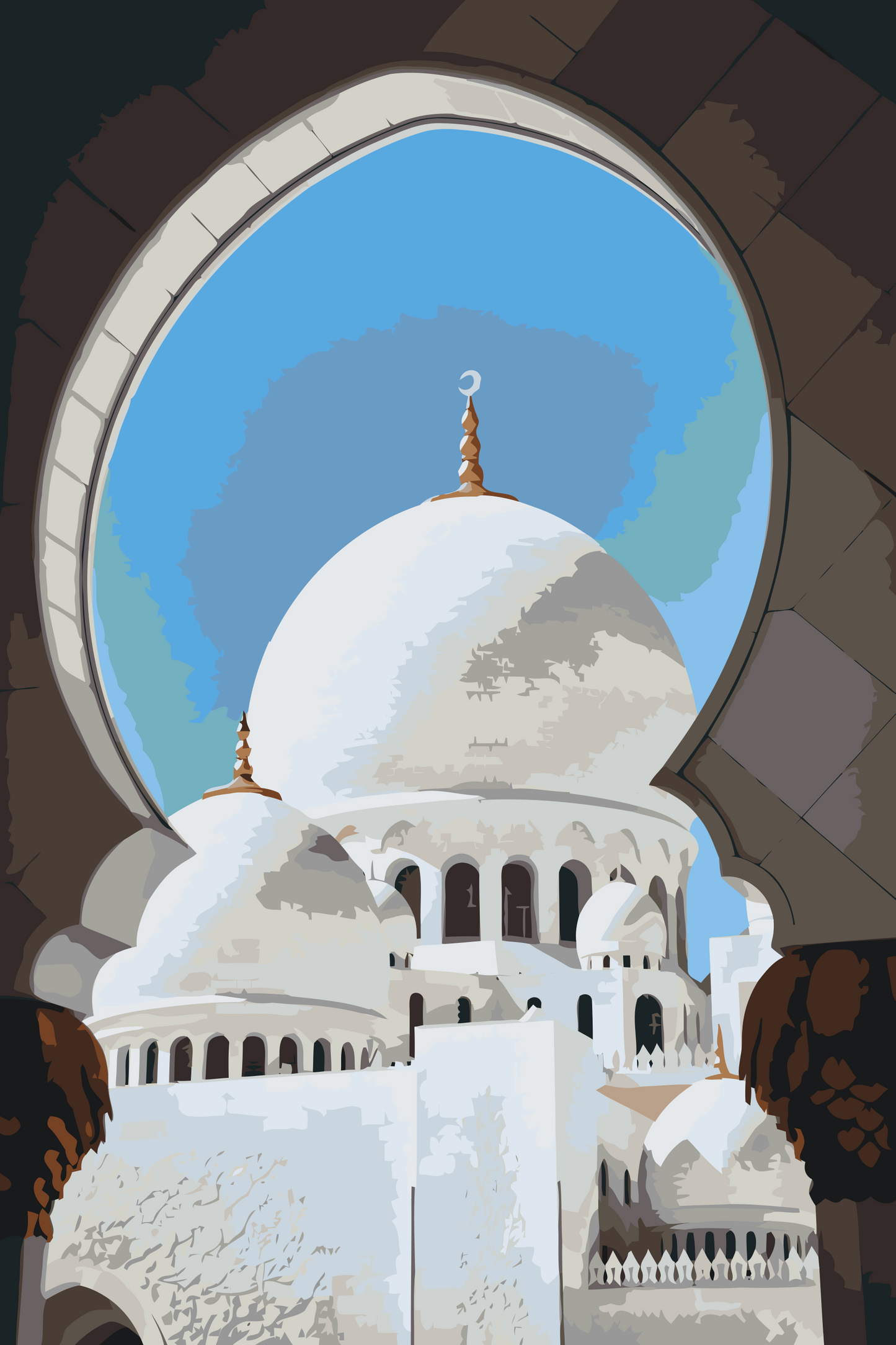 Paint by Numbers - Moské
