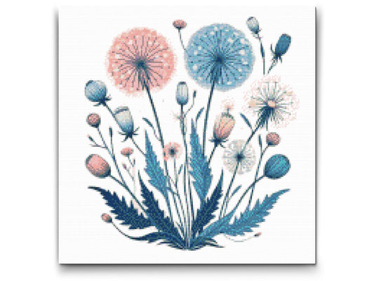 Diamond Painting - Blomster fra den tidlige daggry