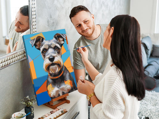 Paint by Numbers - Schnauzer