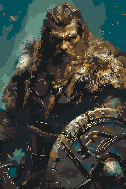 Paint by Numbers - Viking – nordisk kriger