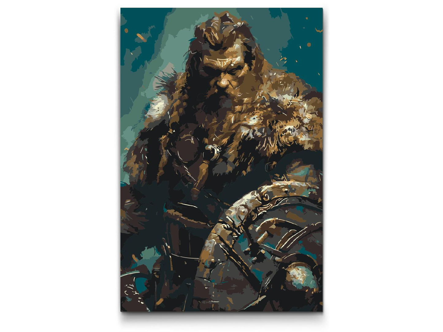 Paint by Numbers - Viking – nordisk kriger
