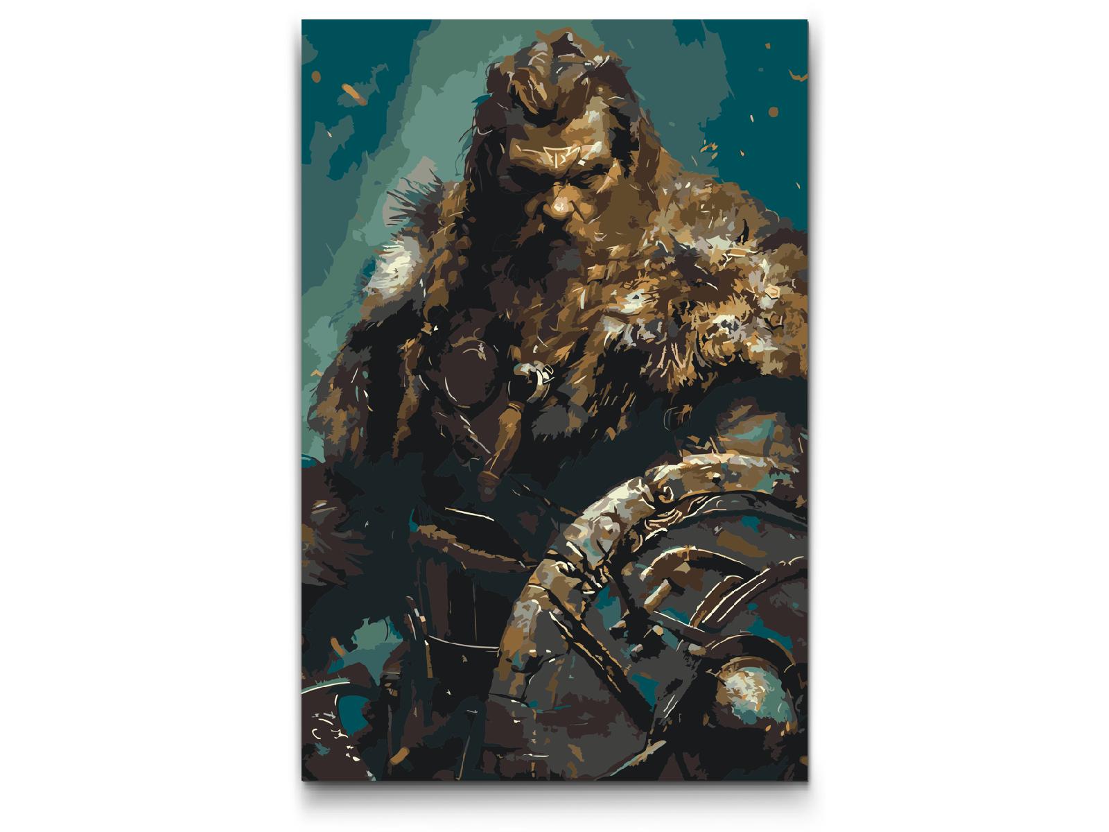 Paint by Numbers - Viking – nordisk kriger