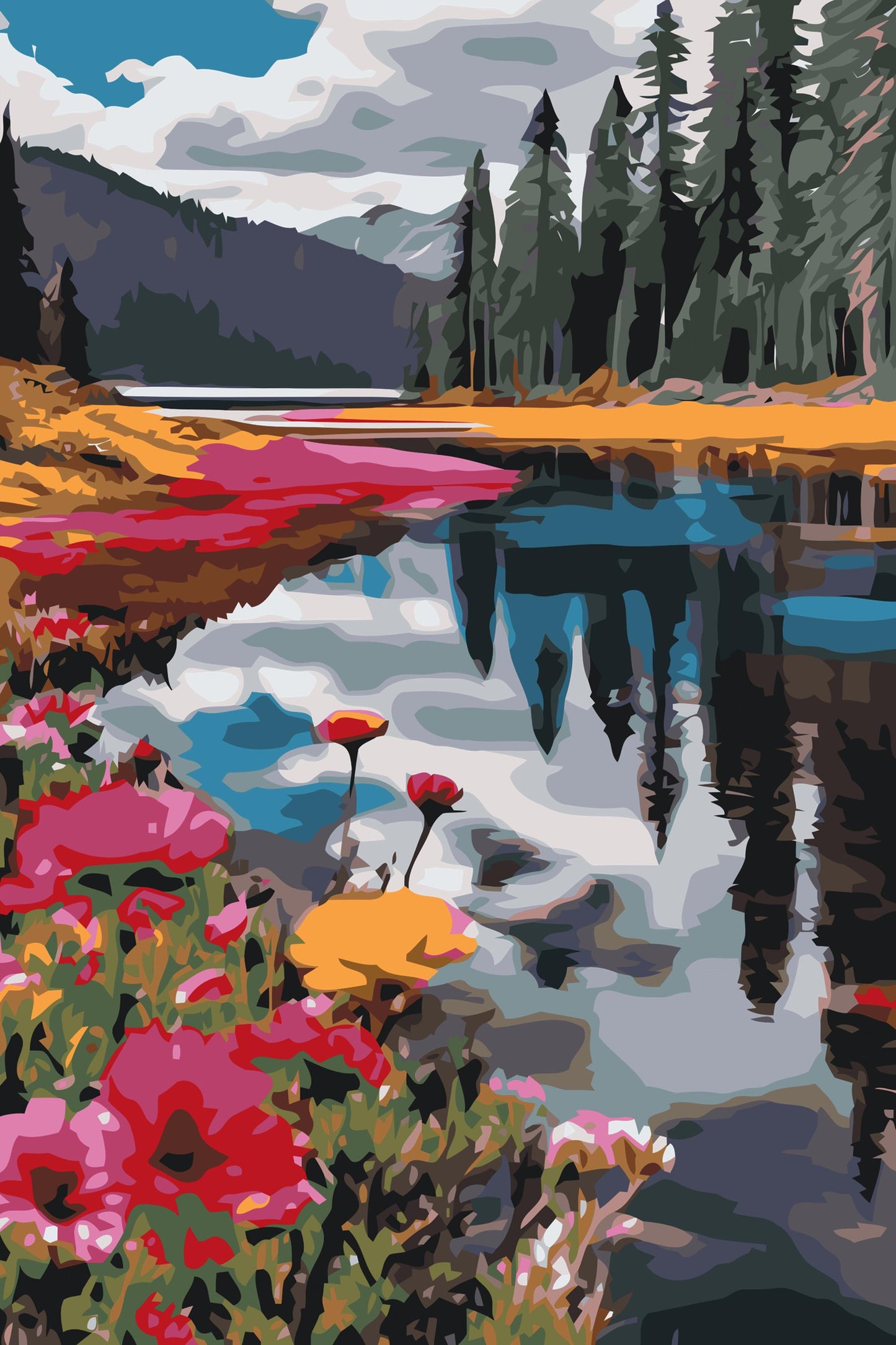 Paint by Numbers - Naturens farvespektrum