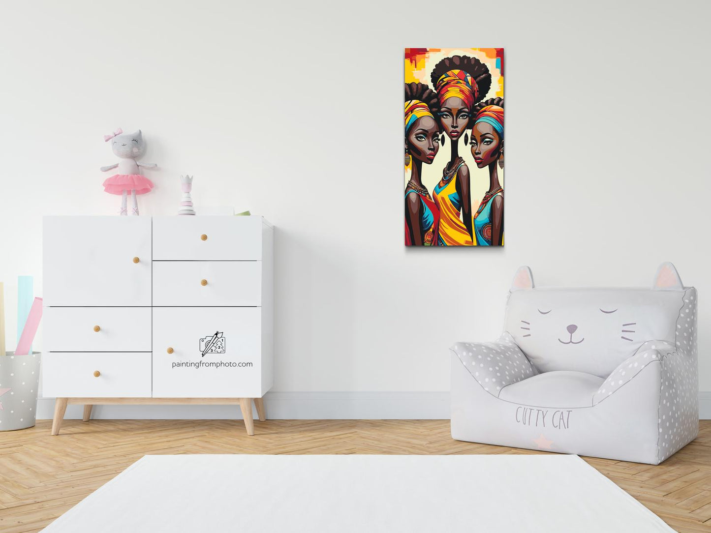 Paint by Numbers - Tre afrikanske kvinder