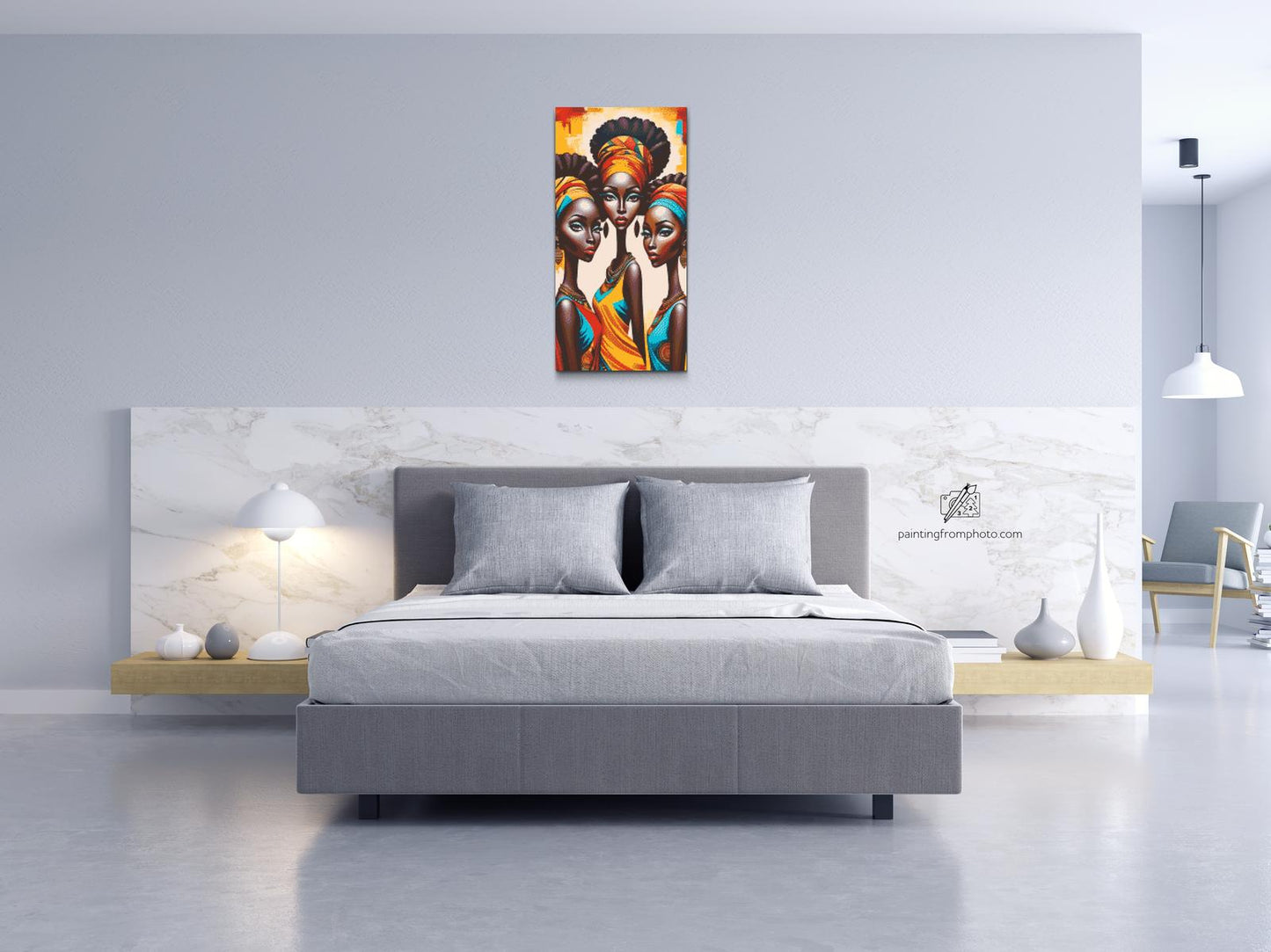 Diamond Painting - Tre afrikanske kvinder