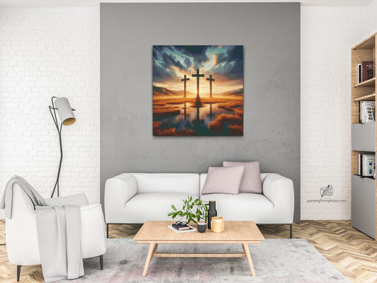 Diamond Painting - Tre kors