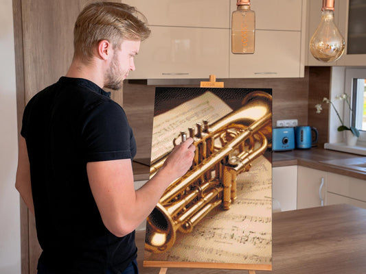 Diamond Painting - Trompet