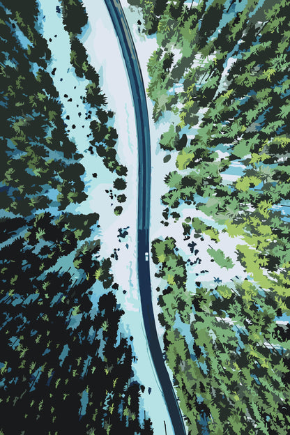 Paint by Numbers - Tyrol
