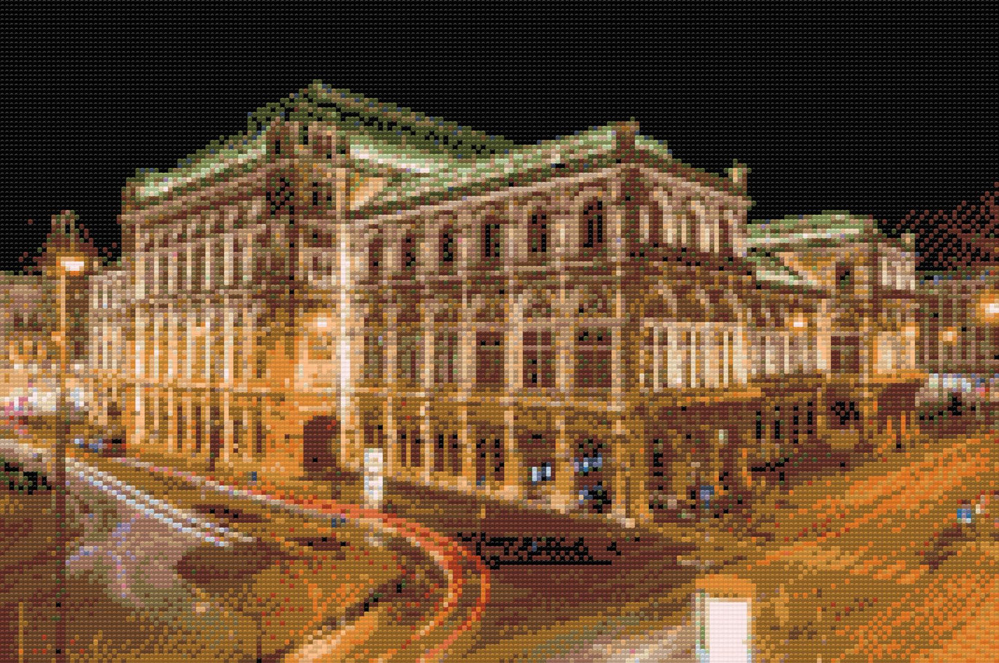 Diamond Painting - Nat på Wiener Staatsoper
