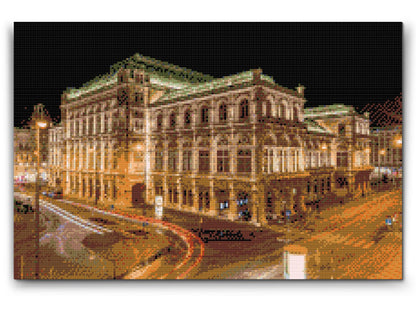 Diamond Painting - Nat på Wiener Staatsoper