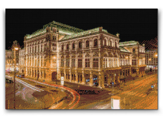Diamond Painting - Nat på Wiener Staatsoper