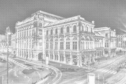 Mal-med-prikker -  Nat på Wiener Staatsoper