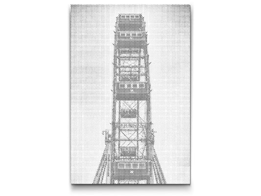 Mal-med-prikker -  Prater pariserhjul