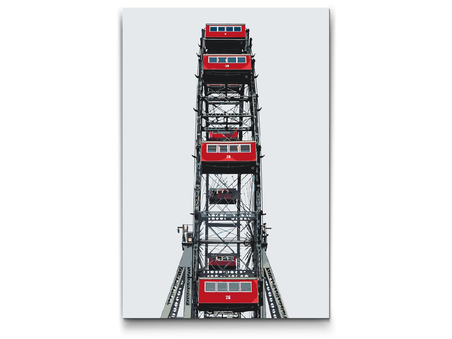 Paint by Numbers - Prater pariserhjul