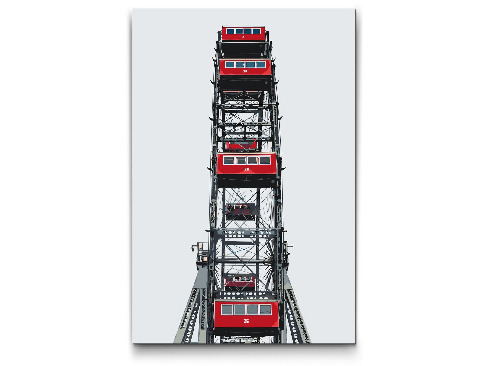 Paint by Numbers - Prater pariserhjul