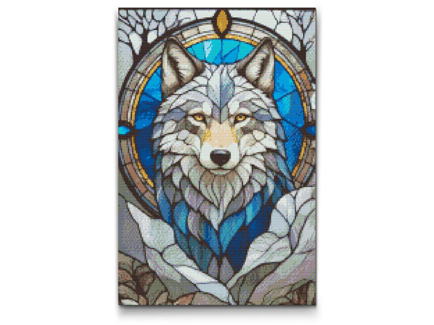 Diamond Painting - Glasmosaik-ulv