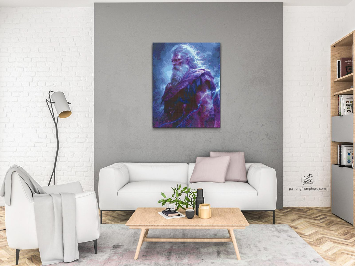 Diamond Painting - Zeus – Gudernes konge