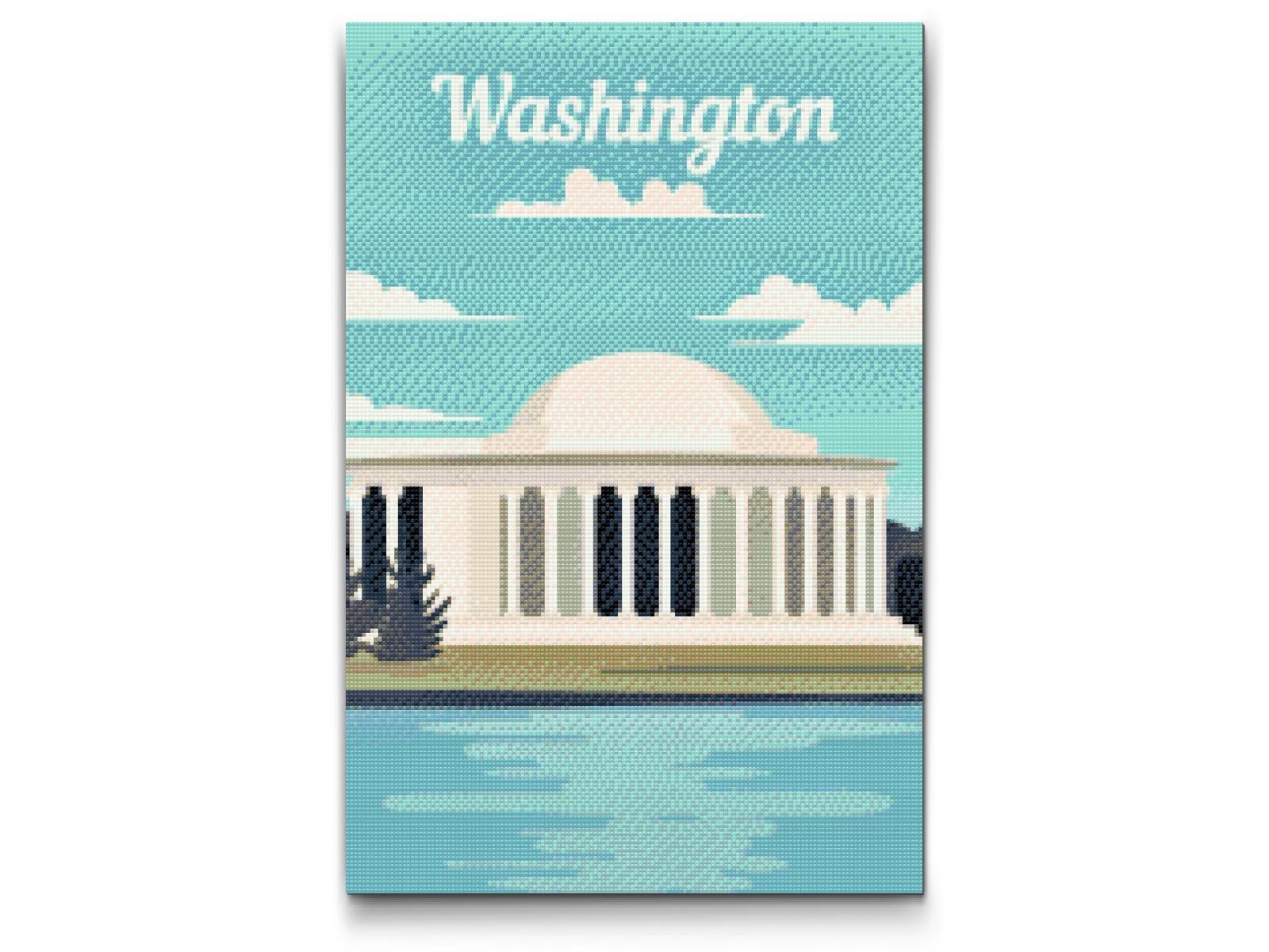 Diamond Painting - Washington, USA