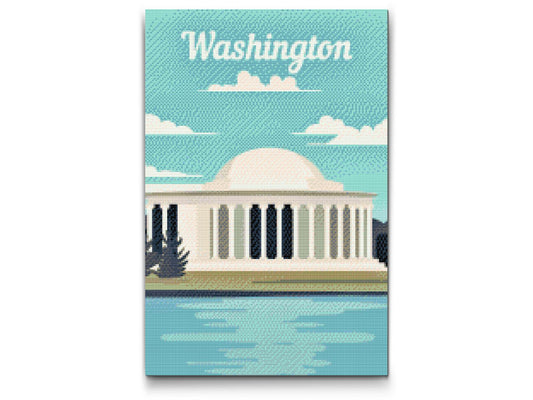 Diamond Painting - Washington, USA