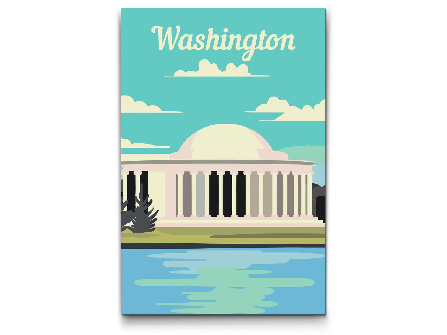 Paint by Numbers - Washington, USA