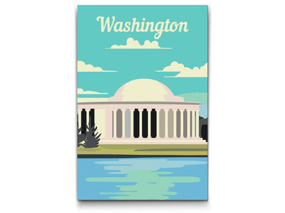 Paint by Numbers - Washington, USA