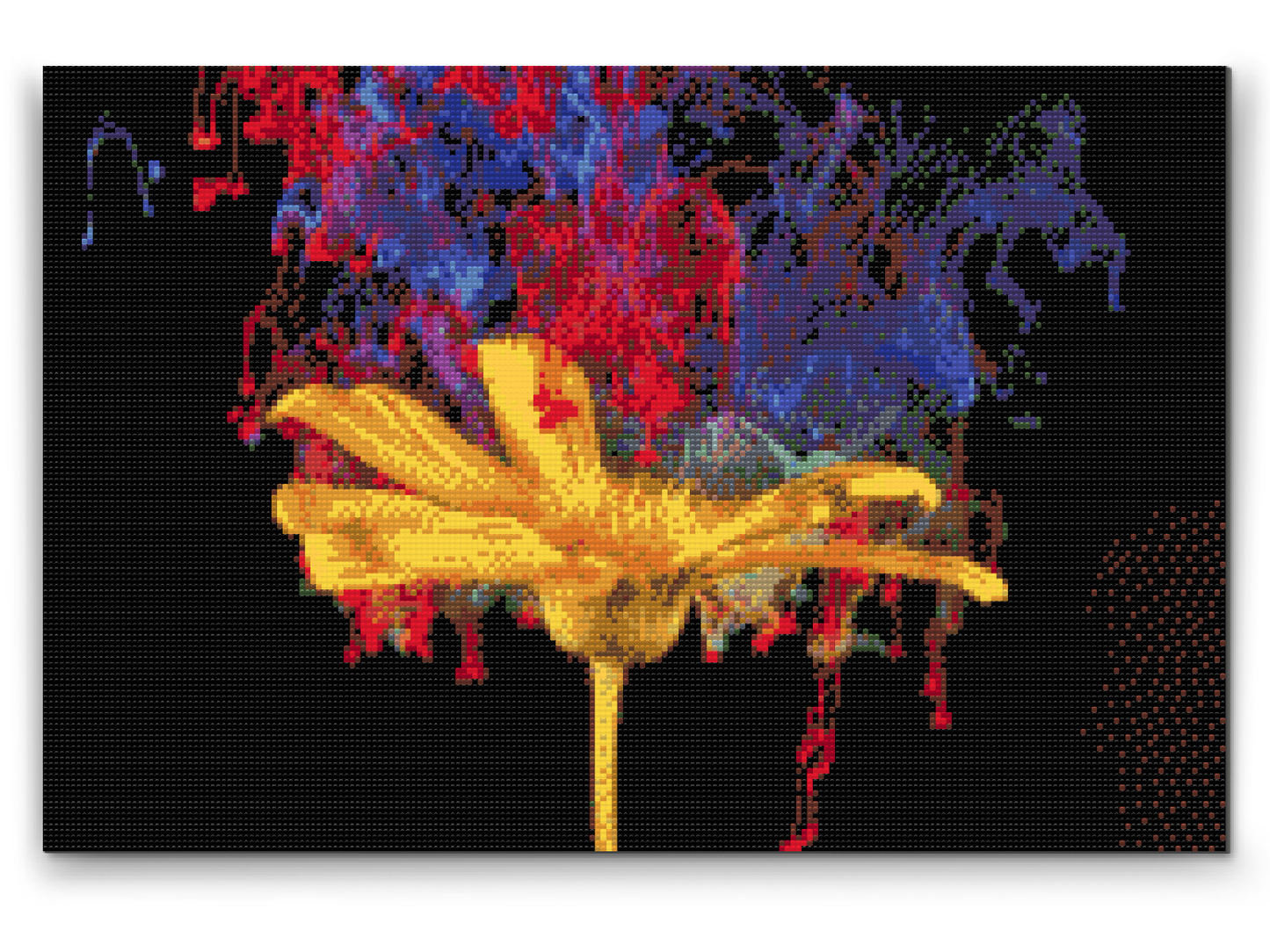 Diamond Painting - Gul blomst