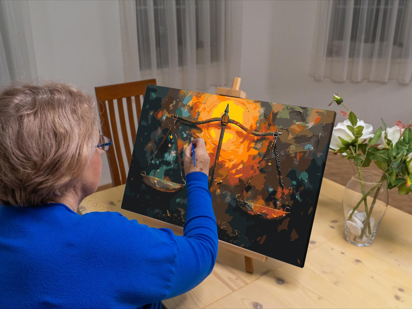 Paint by Numbers - Vægten