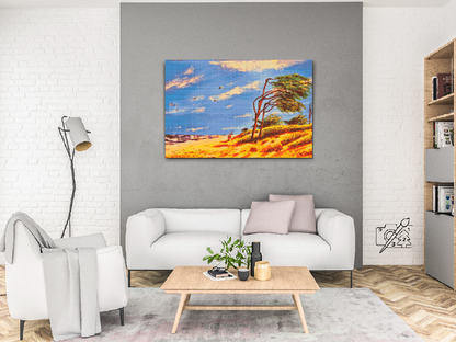 Diamond Painting - Øde strand