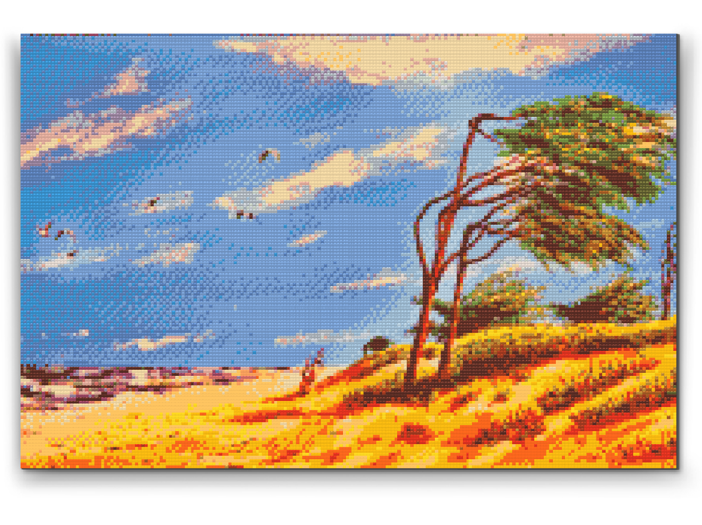 Diamond Painting - Øde strand