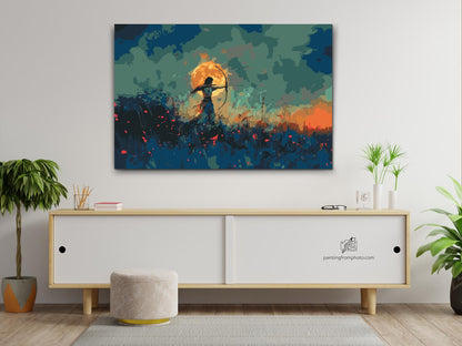Paint by Numbers - Skytten