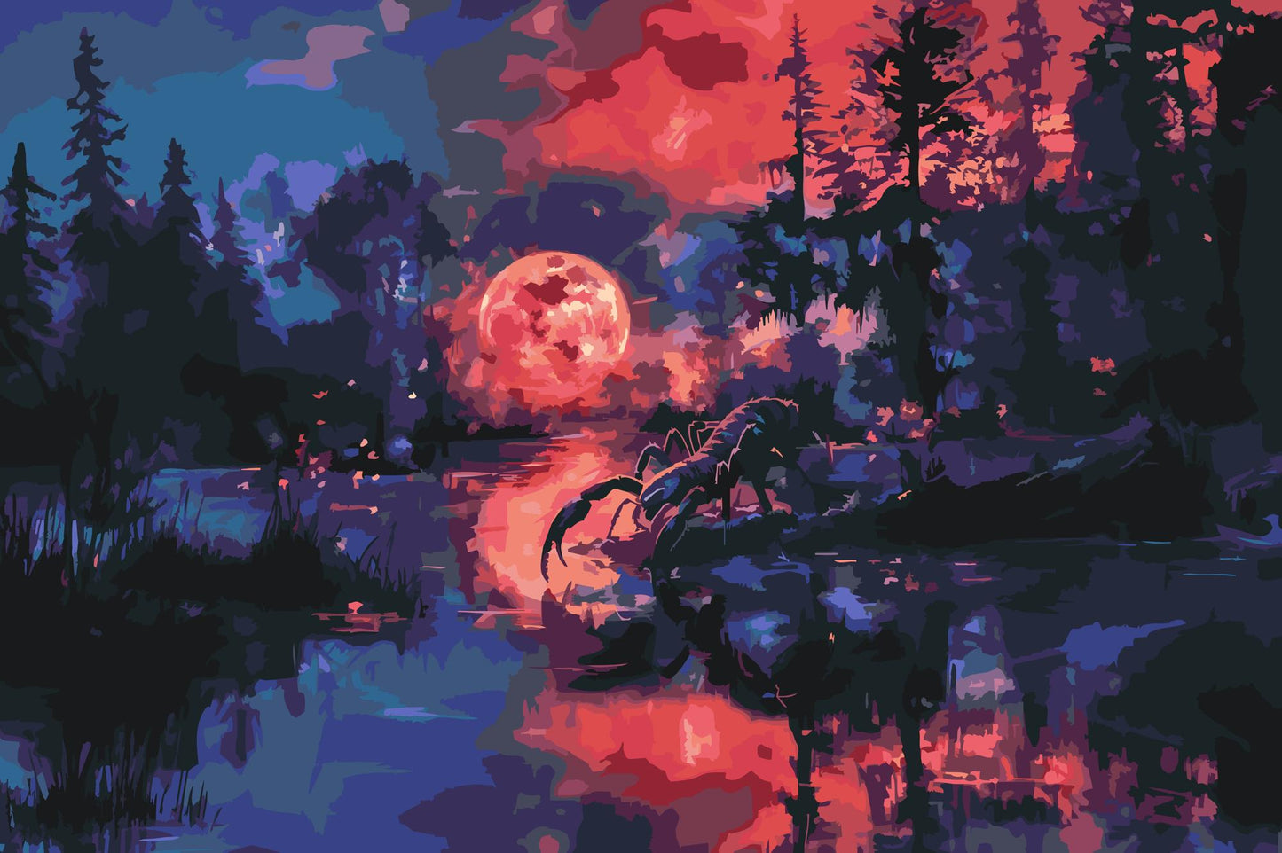 Paint by Numbers - Skorpionen
