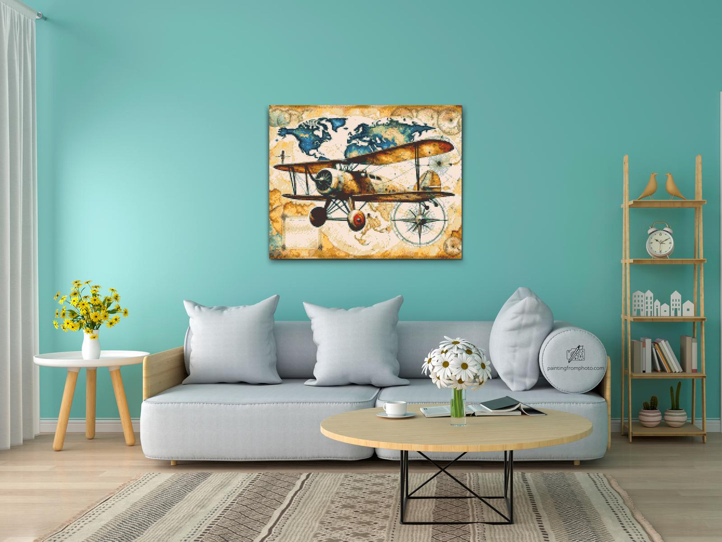 Diamond Painting - Biplan