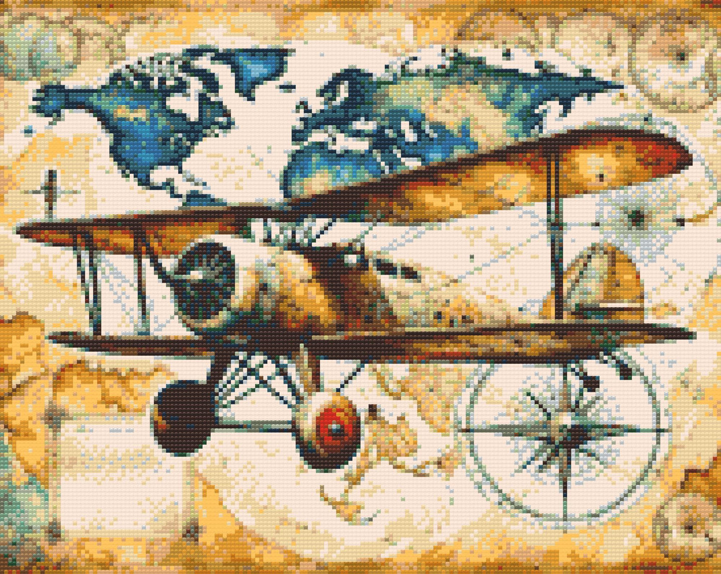 Diamond Painting - Biplan