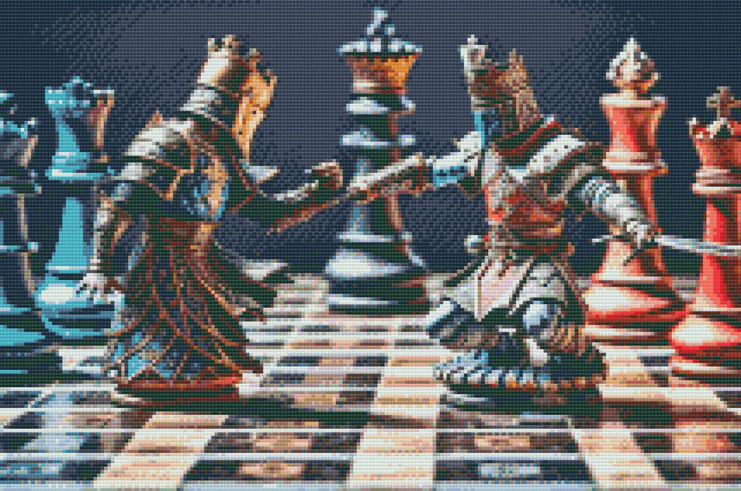 Diamond Painting - Skakspil