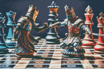 Diamond Painting - Skakspil