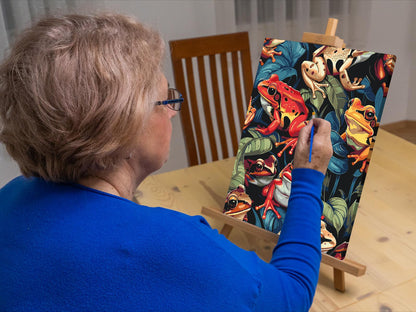 Paint by Numbers - Farverige tudser