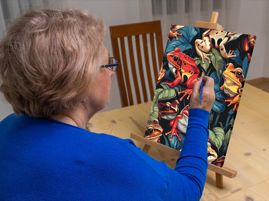 Paint by Numbers - Farverige tudser