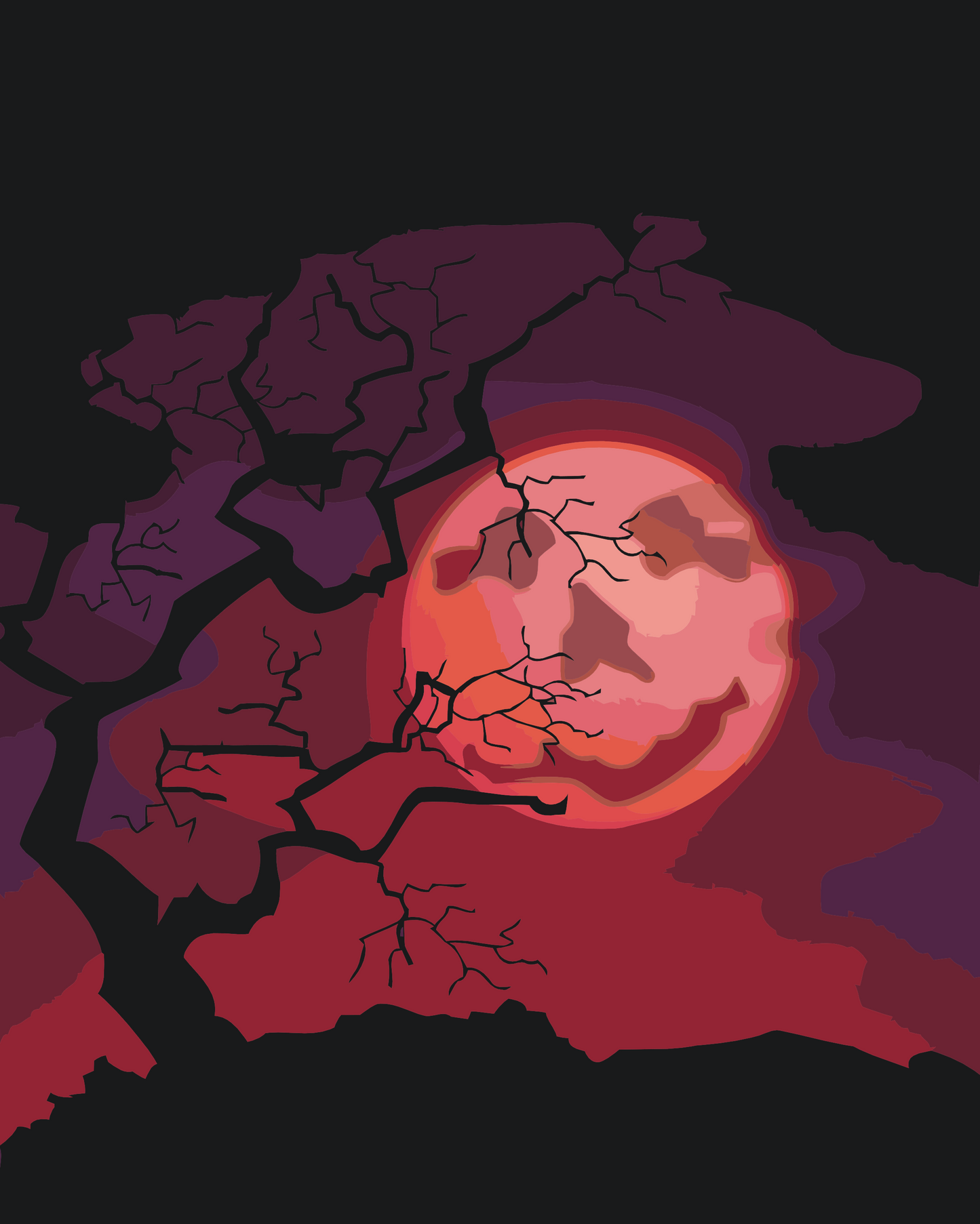Paint by Numbers - Spooky Moon 2