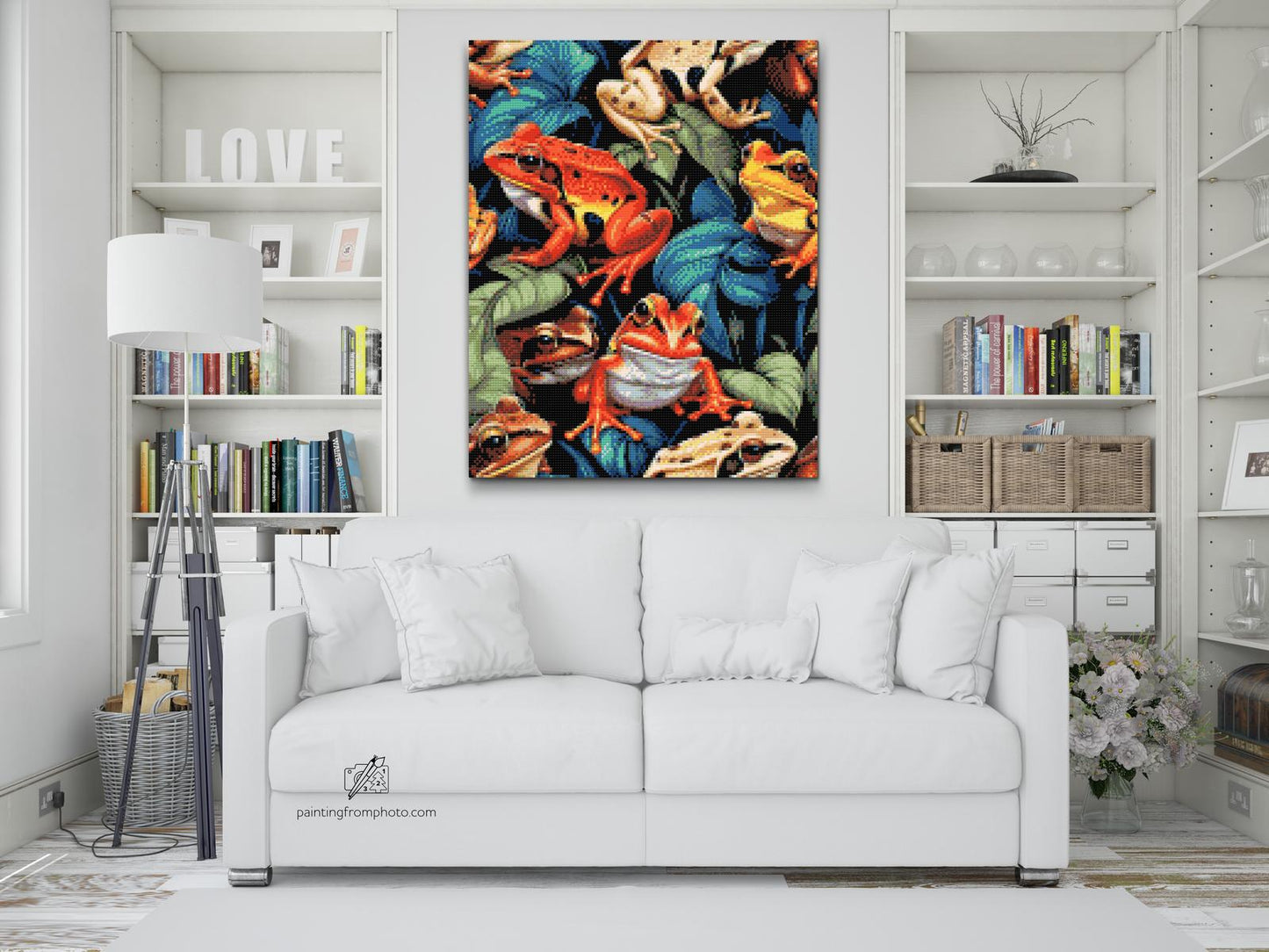 Diamond Painting - Farverige tudser
