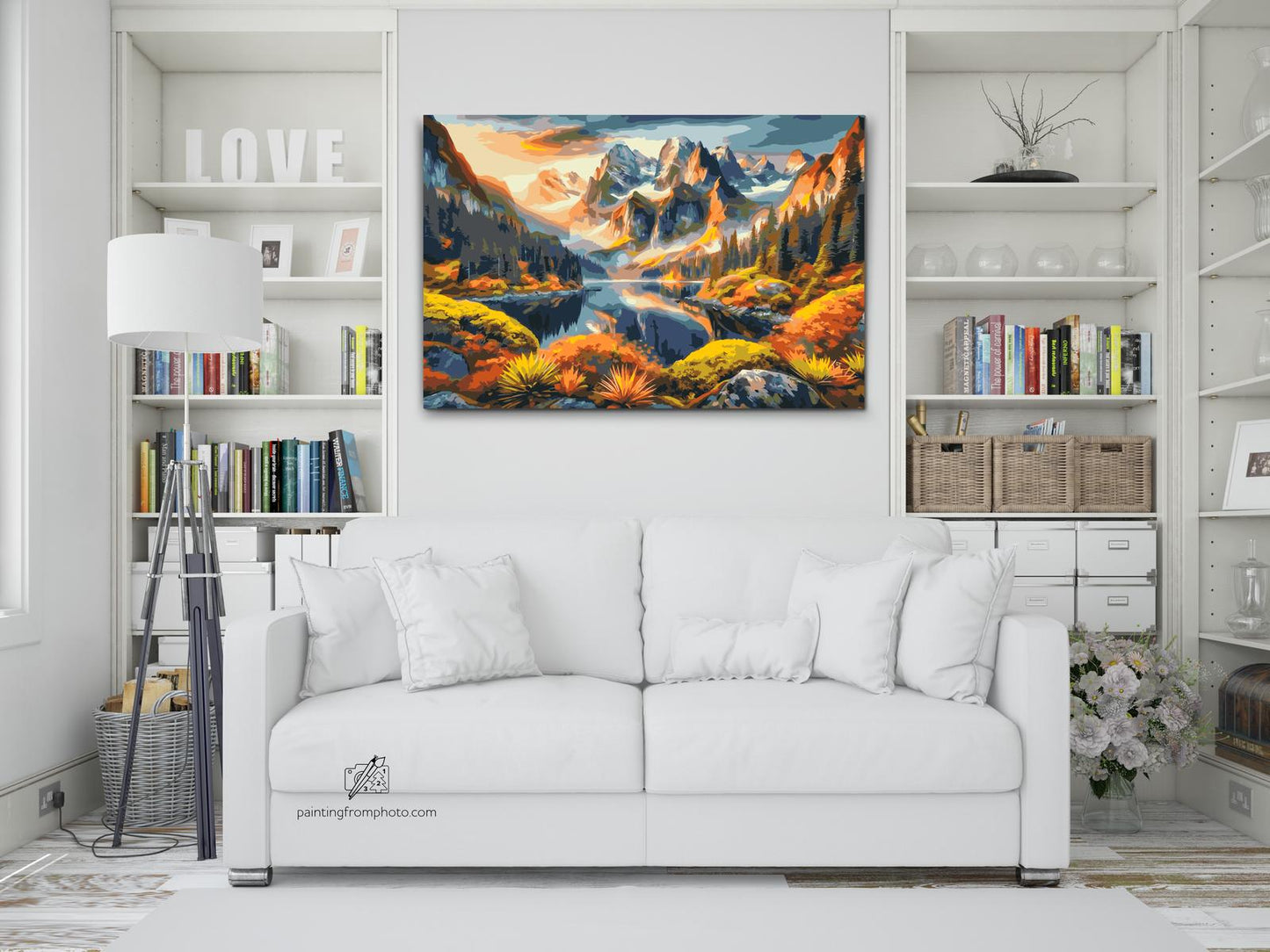 Paint by Numbers - Farverigt efterår i bjergene
