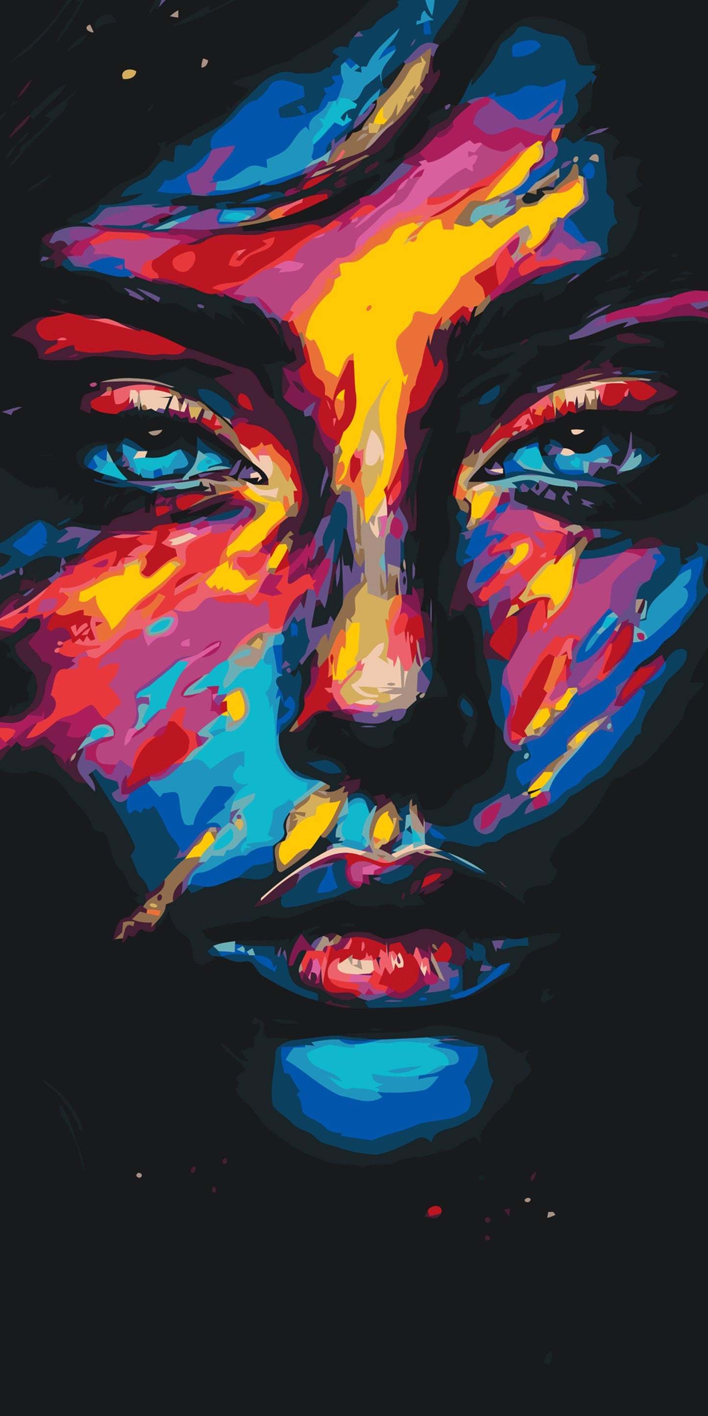 Paint by Numbers - Farverig makeup
